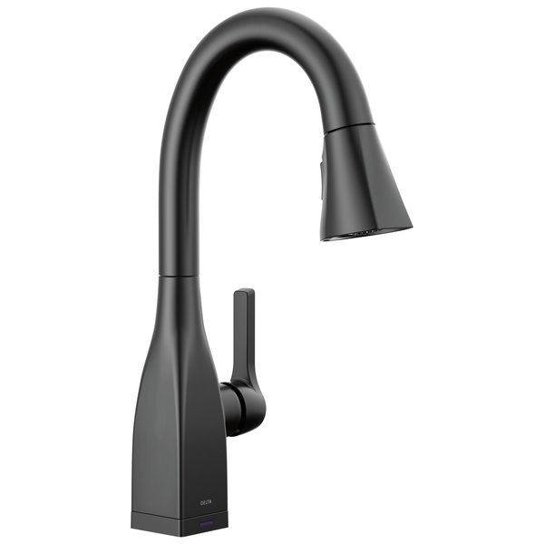 Delta Mateo Single Handle Pull-Down Bar / Prep Faucet With Touch2O Technology 9983T-BL-DST